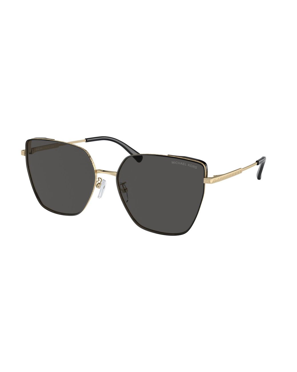 Michael Kors Black Mk1143D Fuji 101687 Sunglasses Metal Cat Eye Normal