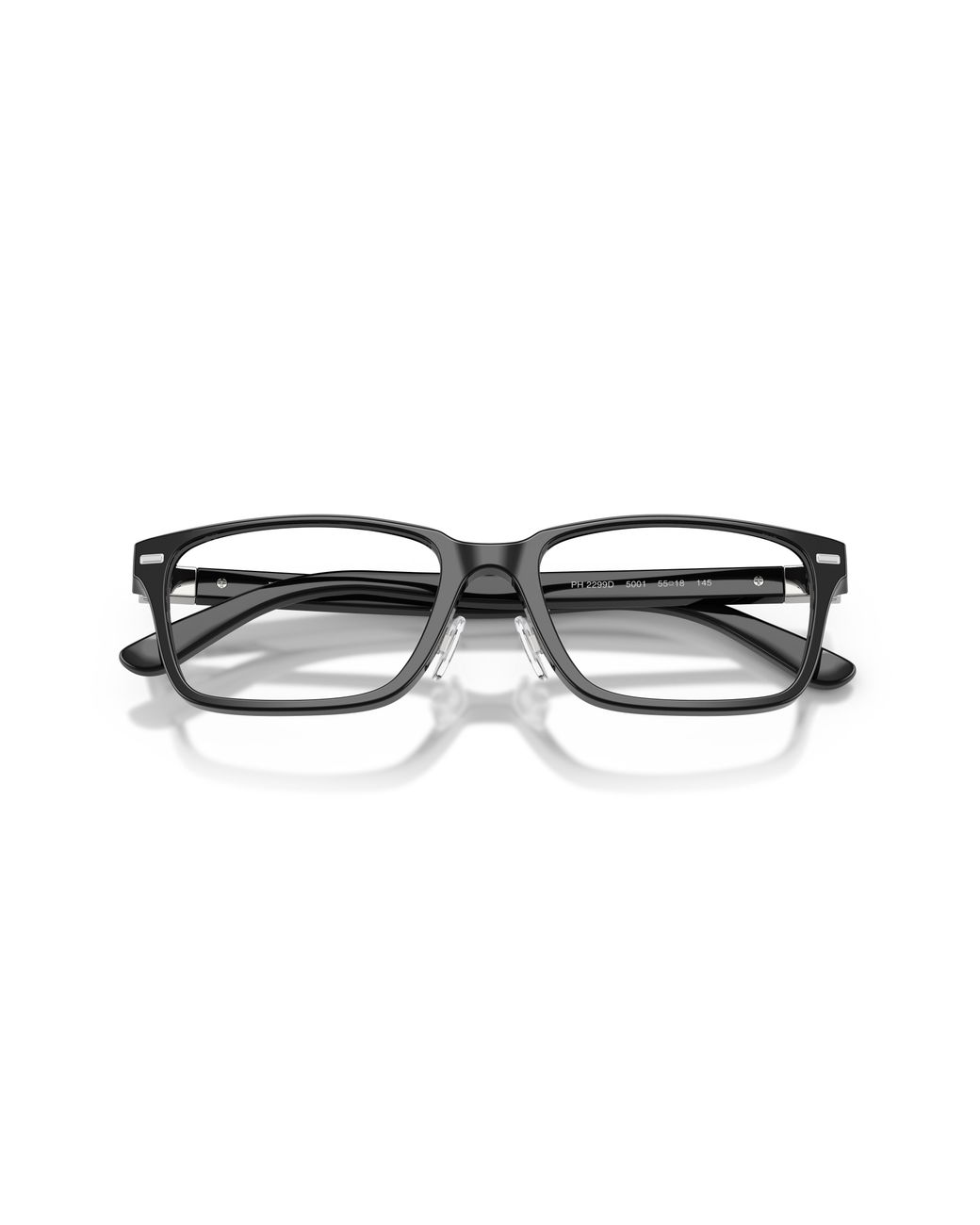 Polo Ralph Lauren Black Ph2299D 5001 Optical Frames Acetate Squared Normal for men
