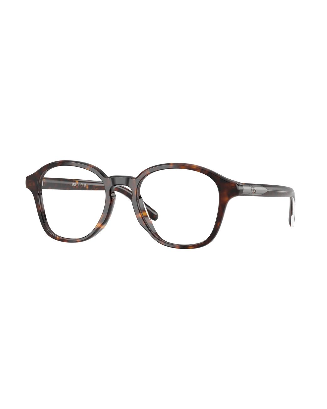 DIESEL Black Dl4025F 2003 Optical Frames Acetate Transparent Pantos Normal