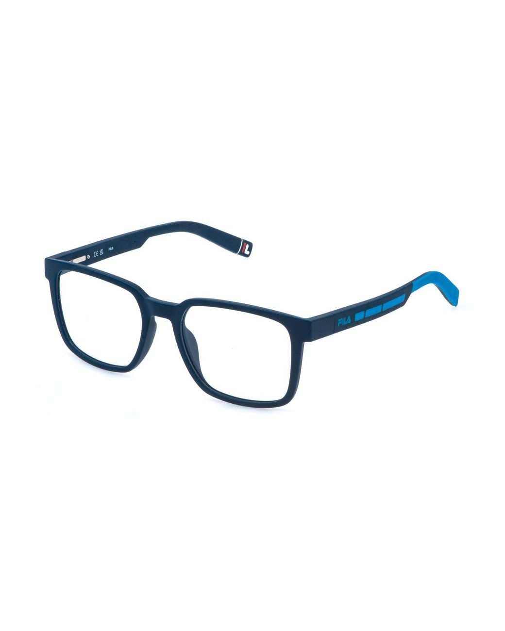 Fila Black Vfia90 06Qs Optical Frames Injected Squared for men