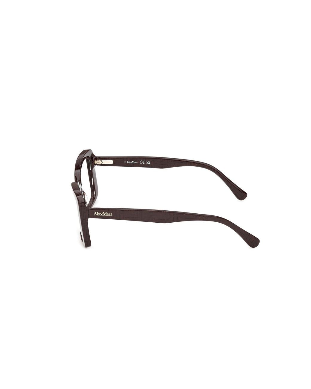 Max Mara Black Mm5266 50 Optical Frames Acetate Squared Normal