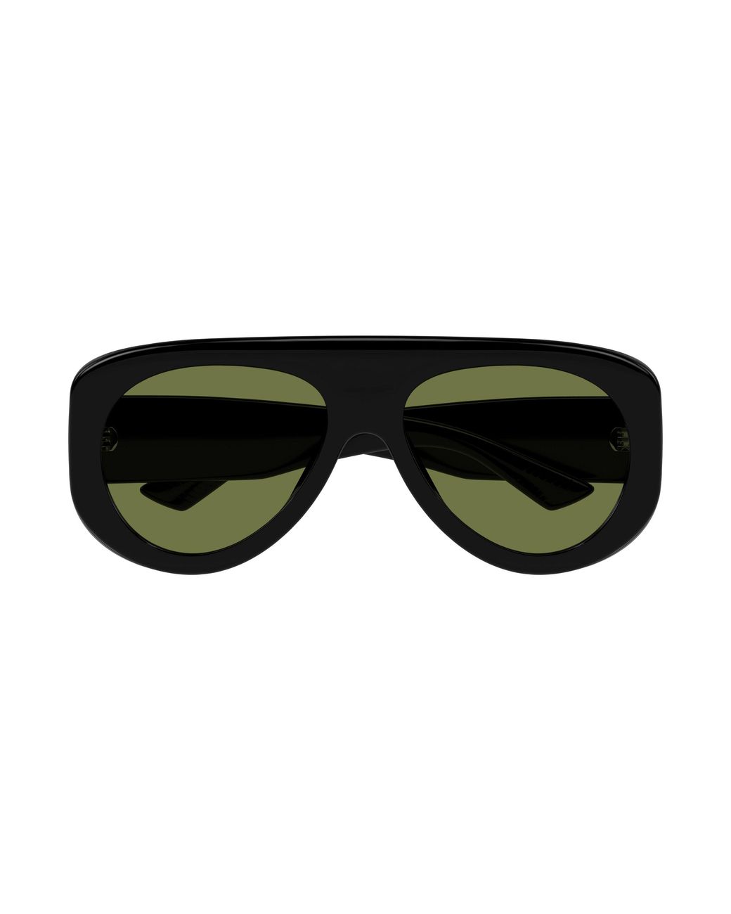 Bottega Veneta Black Bv1362S 006 Sunglasses Injected Pilot