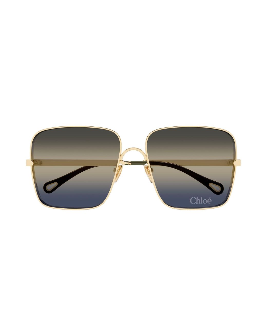 Chloé Black Ch0324S 002 Sunglasses Metal Squared