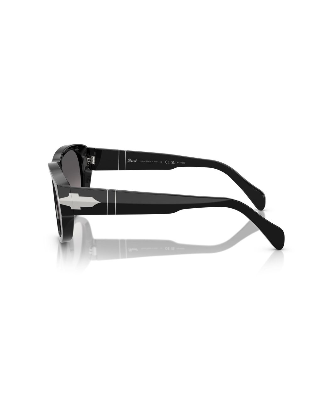 Persol Black Po0050S 95/M3 Sunglasses Acetate Geometric Polarized Shaded