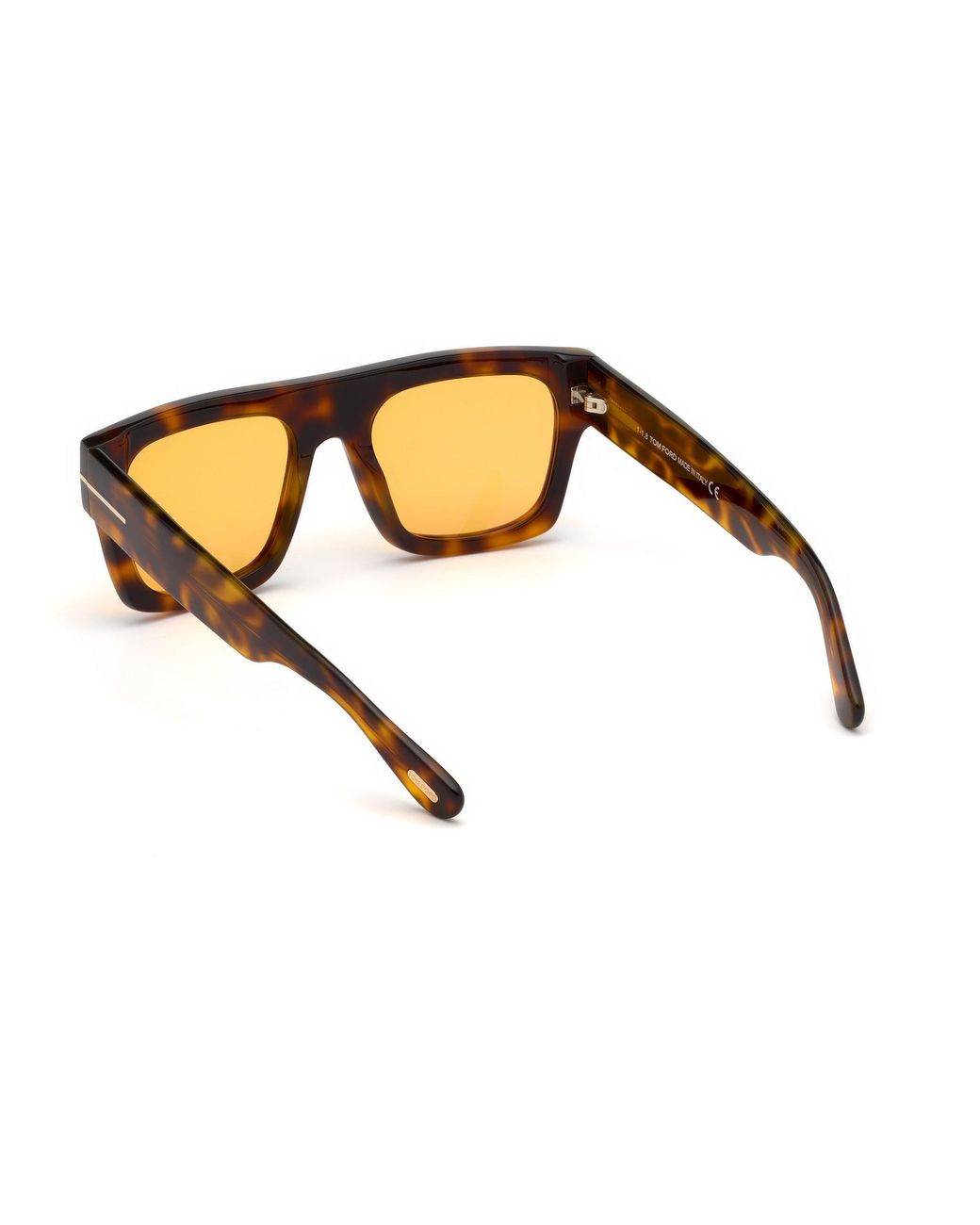Tom Ford Black Ft0711 Fausto 56E Sunglasses Acetate Squared Normal for men