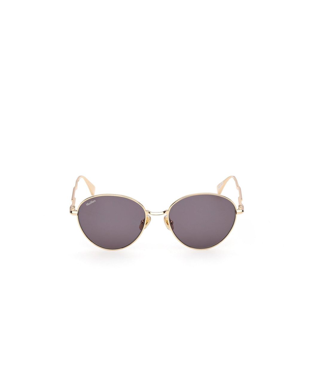 Max Mara Metallic Mm0200 30A Sunglasses Metal Smoke Round Normal