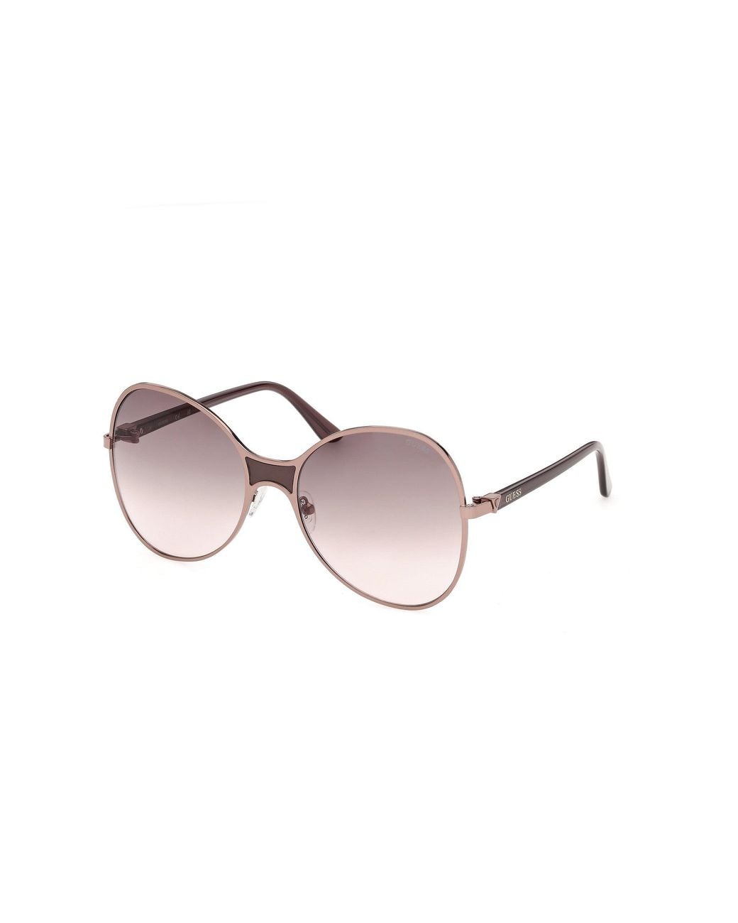 Guess Black Gu00359 36F Sunglasses Injected Butterfly Normal