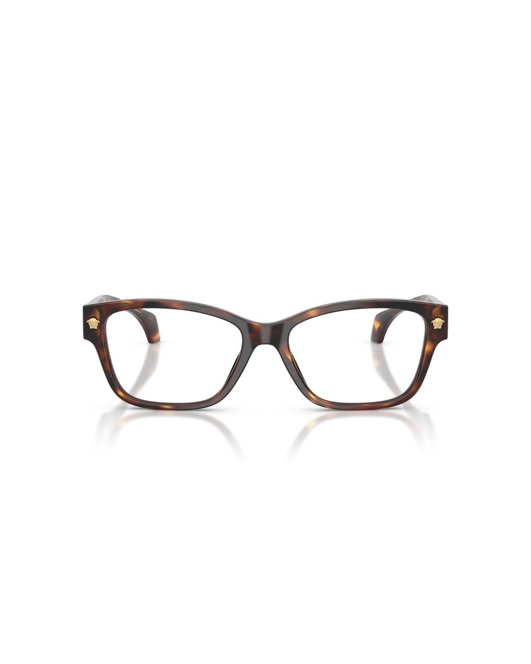 Versace Black Ve3392 5539 Optical Frames Acetate Transparent Cat Eye Normal