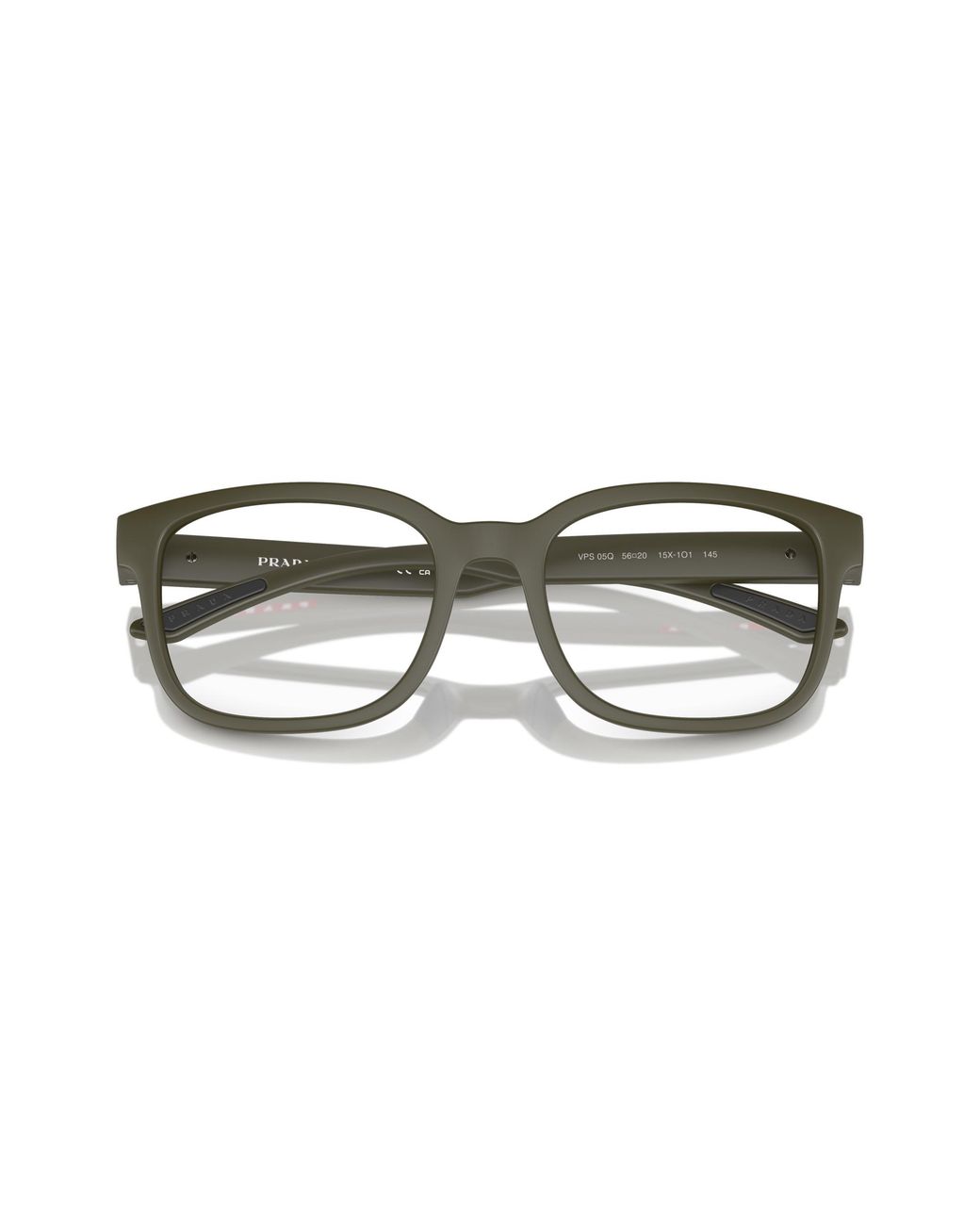 Prada Linea Rossa Black Ps 05Qv 15X1O1 Optical Frames Injected Pillow Normal for men