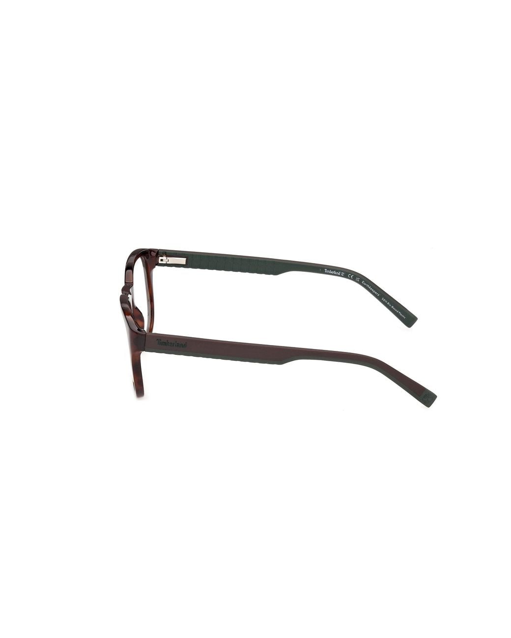 Timberland Black Tb50119 52 Optical Frames Injected Round Normal for men