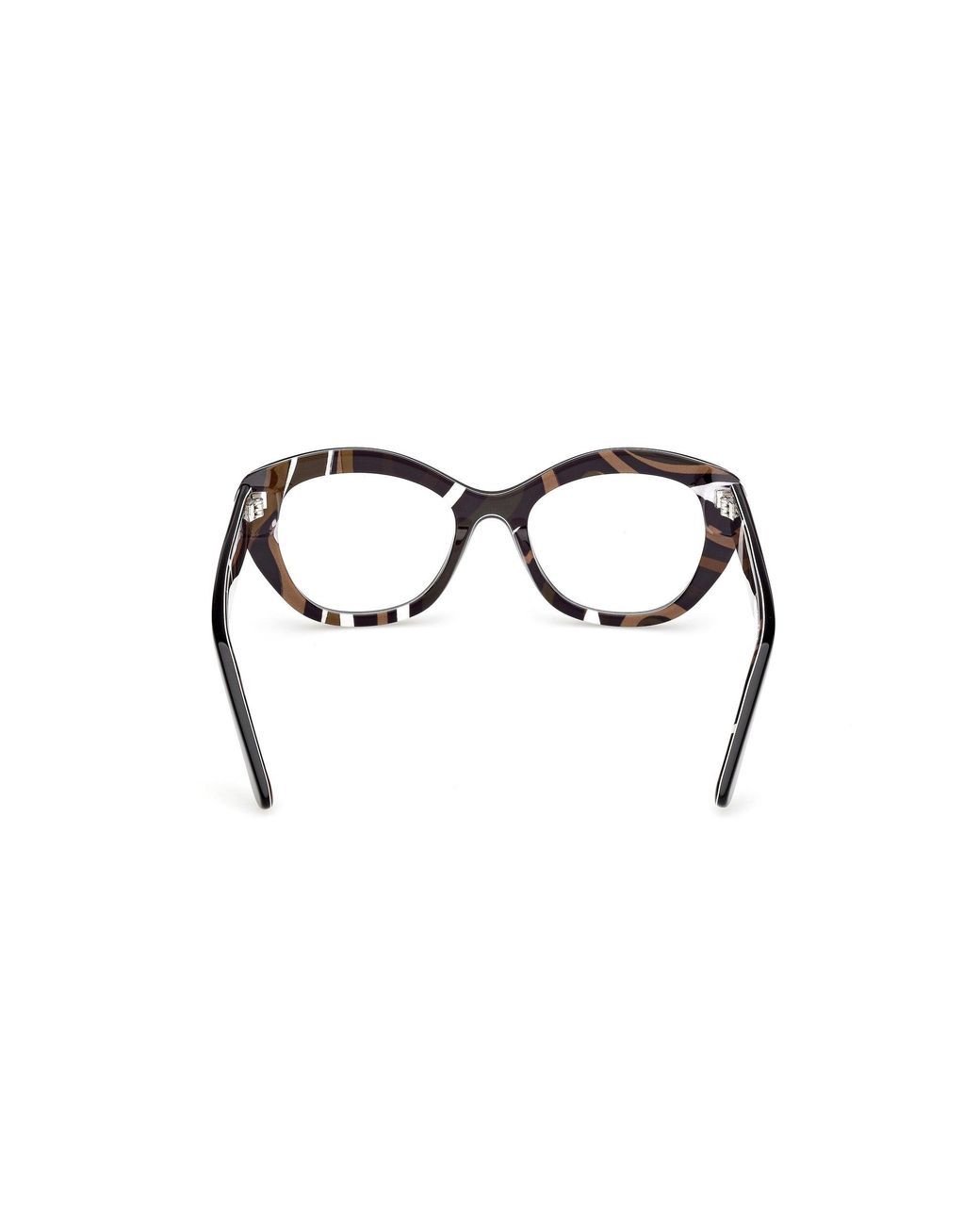 Emilio Pucci Black Ep5272 005 Optical Frames Acetate Cat Eye Normal