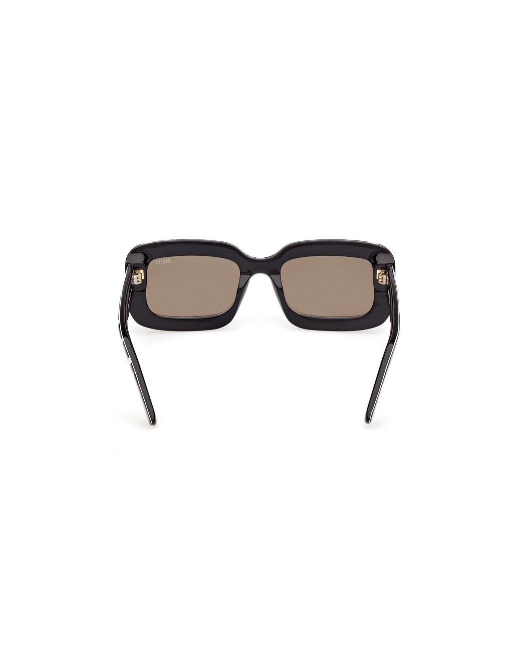Emilio Pucci Black Ep0253 99E Sunglasses Acetate Squared Normal