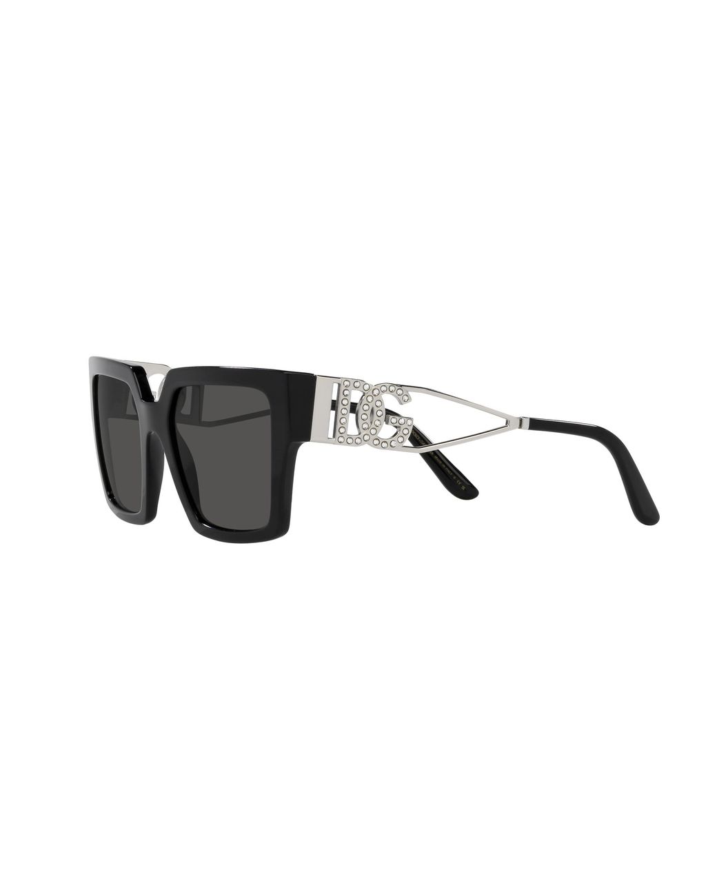 Dolce & Gabbana Black Dg4446B 501/87 Sunglasses Acetate Squared Normal