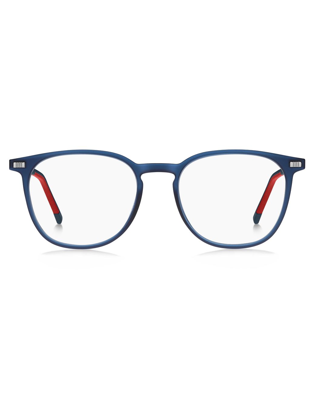 Tommy Hilfiger Black Th 2022 Fll Optical Frames Polyamide Round for men