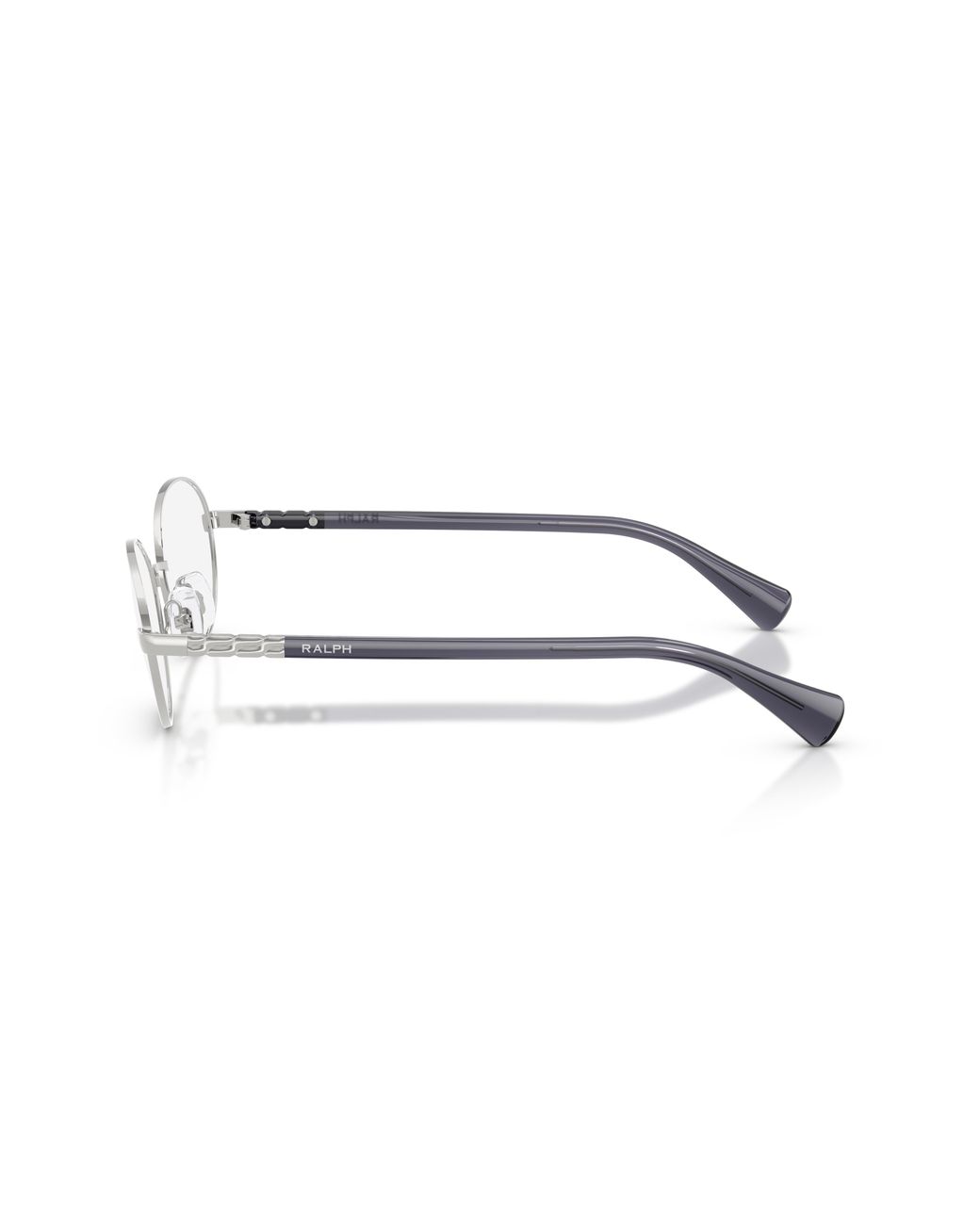 Ralph Lauren Black Ra6066 9001 Optical Frames Metal Transparent Round Normal