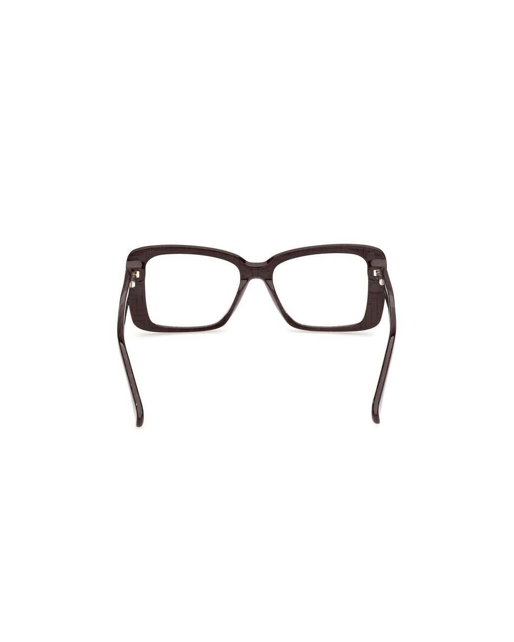 Max Mara Black Mm5266 50 Optical Frames Acetate Squared Normal
