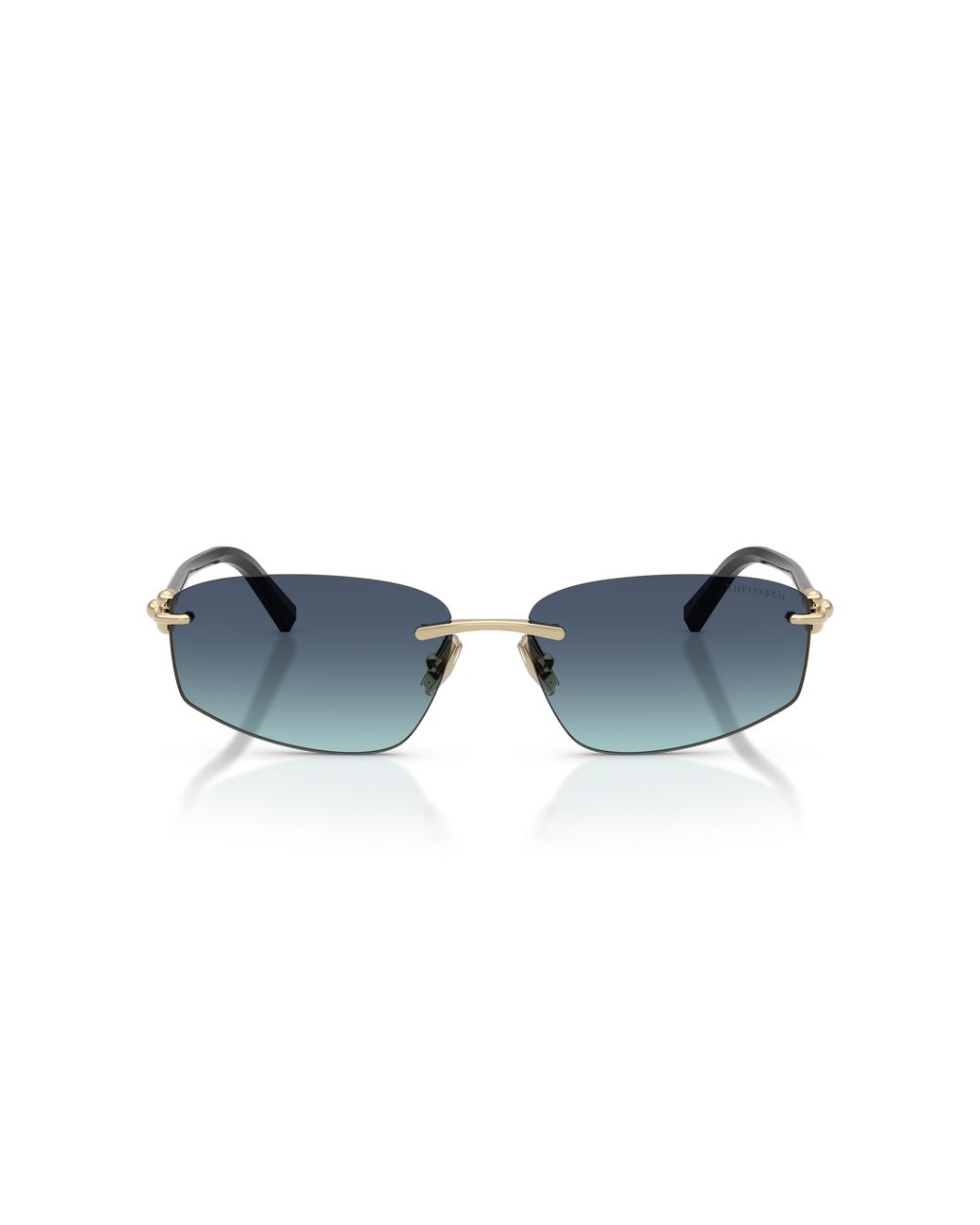 Tiffany & Co Black Tf3114 62029S Sunglasses Metal Geometric Normal Nuanced