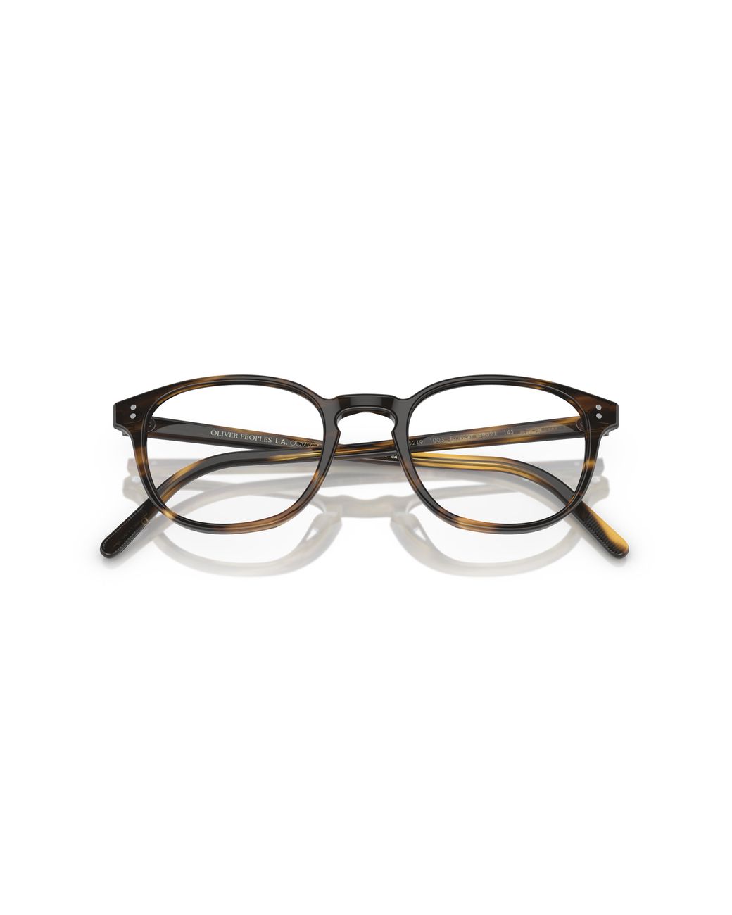 Oliver Peoples Black Ov5219 Fairmont 1003 Optical Frames Acetate Transparent Cat Eye Normal for men