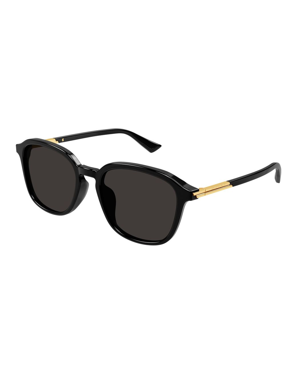 Bottega Veneta Black Bv1262Sa 001 Sunglasses Acetate Round for men