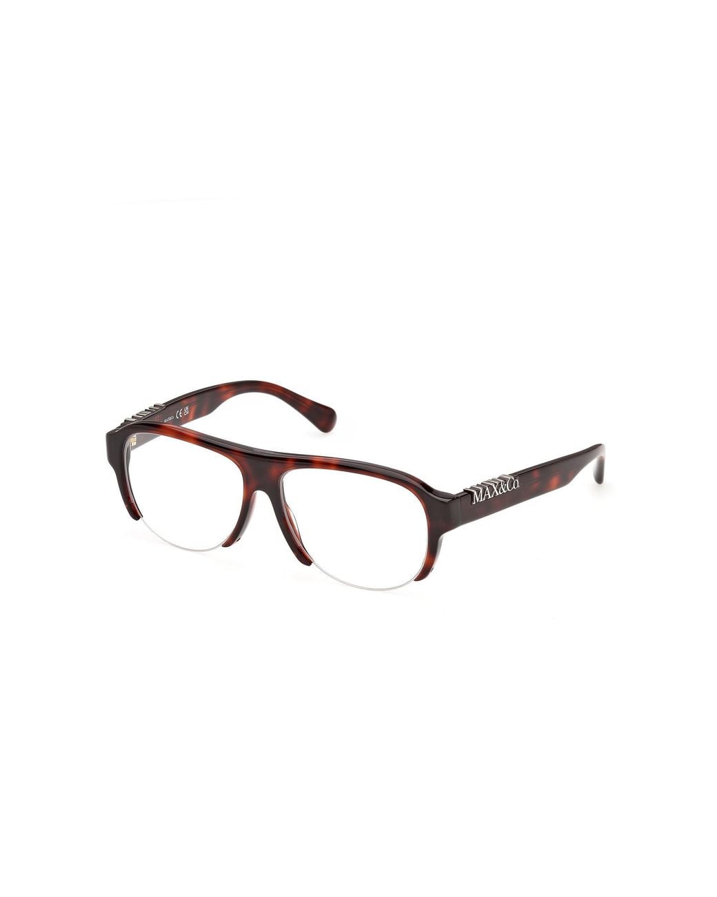 MAX&Co. Black Mo5231 52 Optical Frames Acetate Pilot Normal