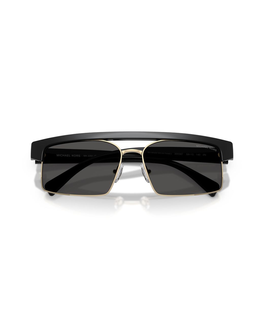 Michael Kors Black Mk2261 Saint Lucia 300587 Sunglasses Injected Squared Normal