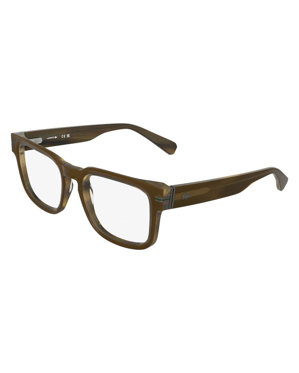Lacoste Black L4016 210 Optical Frames Acetate Squared Normal for men