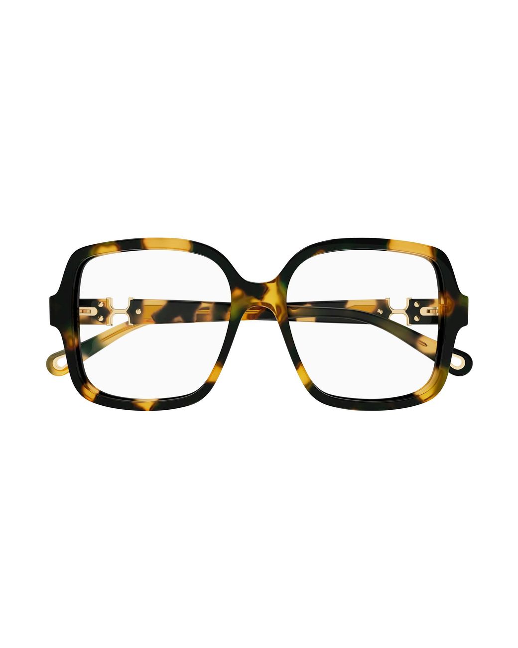 Chloé Black Ch0335O 002 Optical Frames Acetate Transparent Squared
