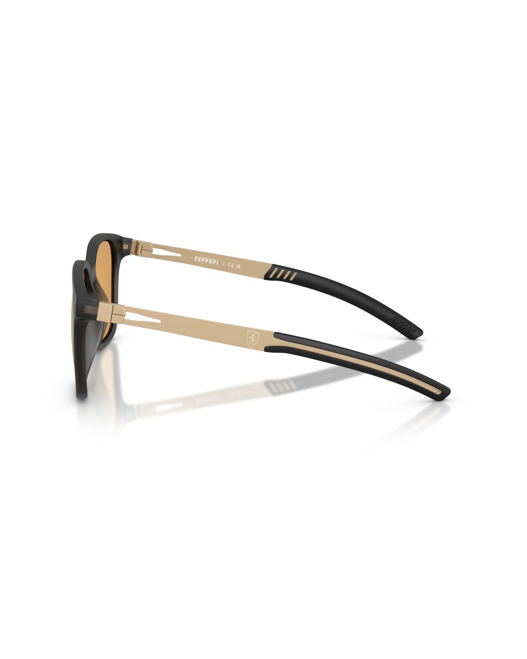 FERRARI SCUDERIA Black Fz6025D 531/8N Sunglasses Injected Squared Normal
