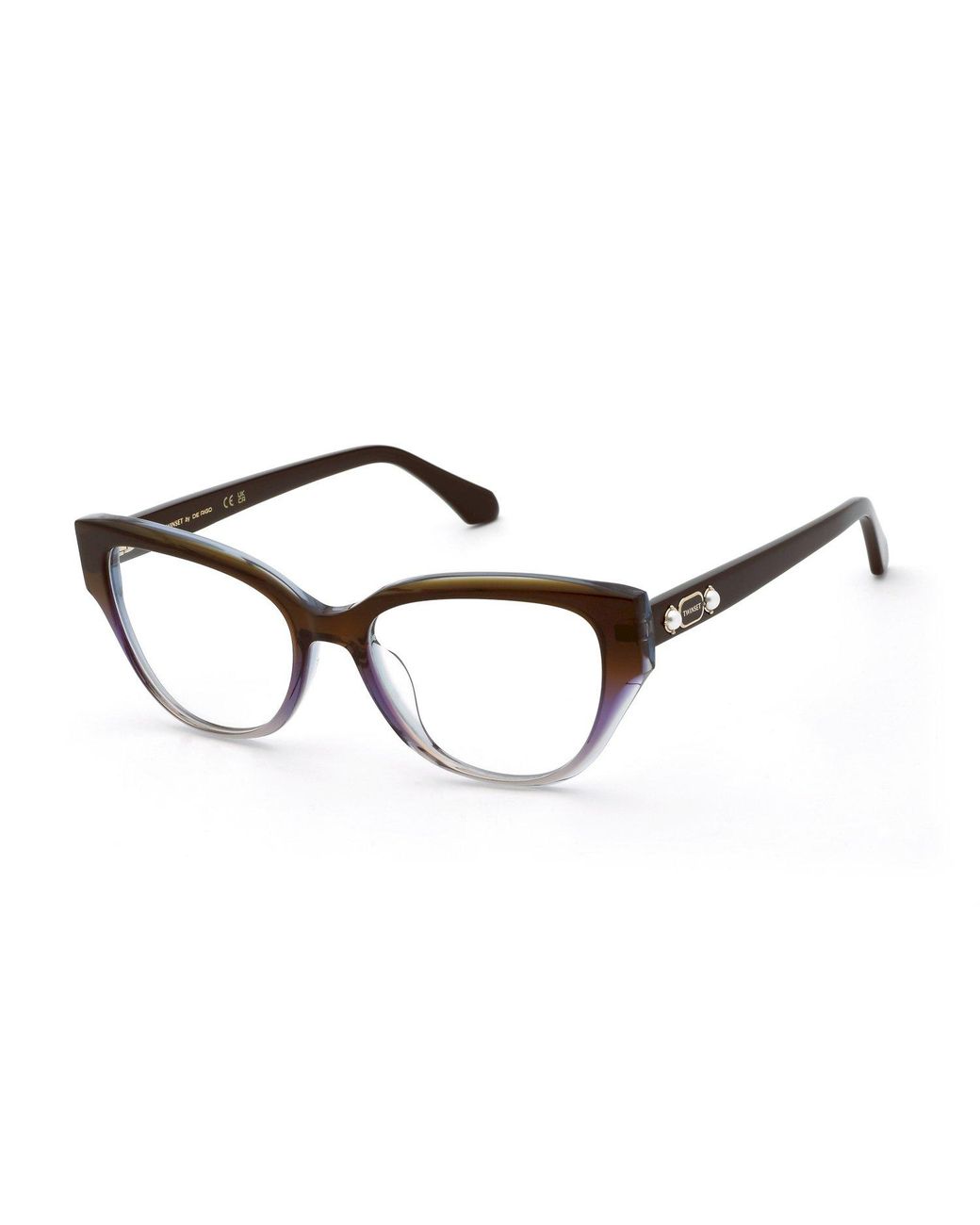 Twinset Black Vtw123 09Pf Optical Frames Acetate Butterfly