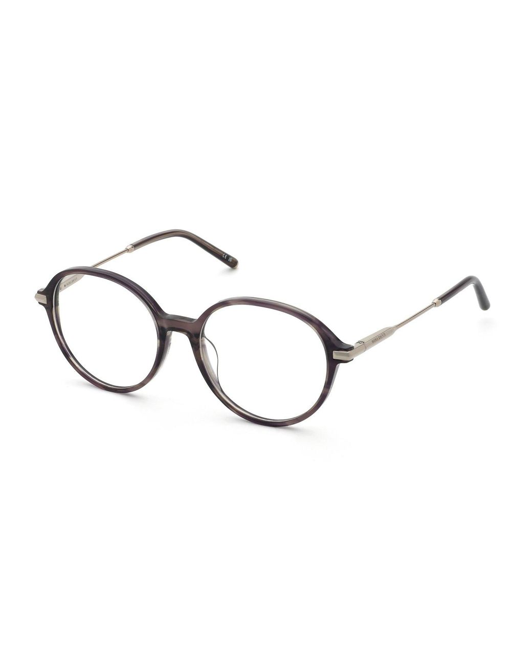 Nina Ricci Black Vnr431 0P82 Optical Frames Acetate Round