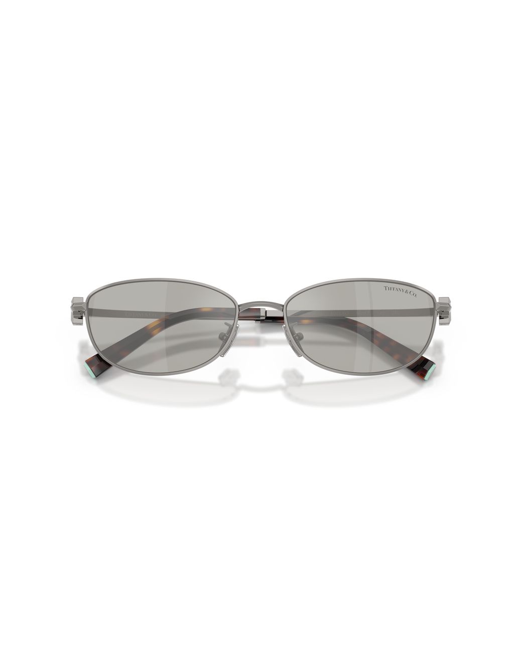 Tiffany & Co Black Tf3115 60036G Sunglasses Steel Round Mirrored