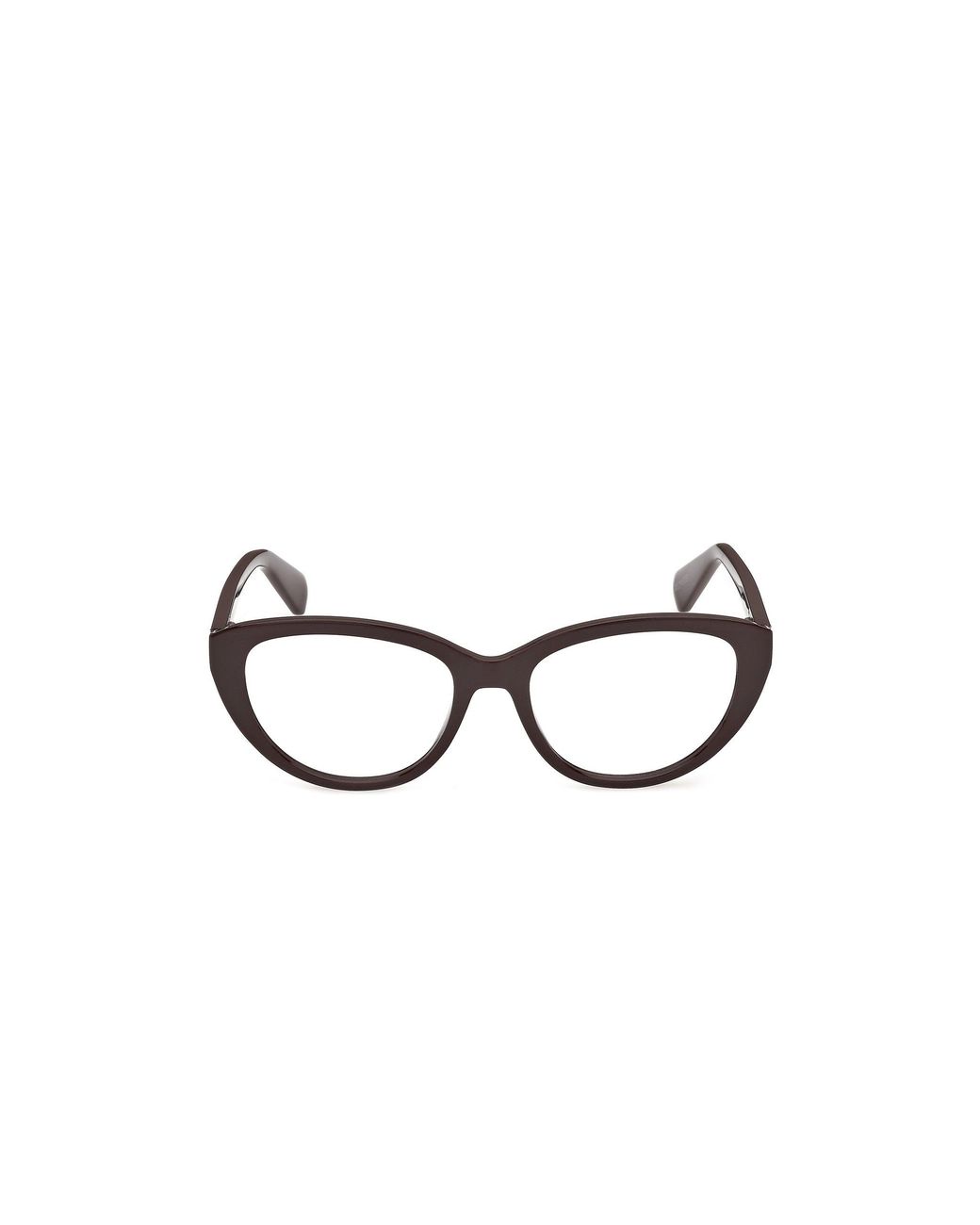 MAX&Co. Black Mo5243 48 Optical Frames Injected Round Normal