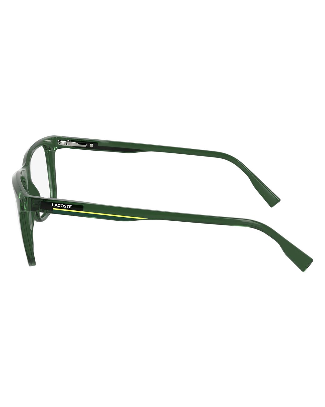 Lacoste Black L2960 001 Optical Frames Bio-Inject Squared Normal for men