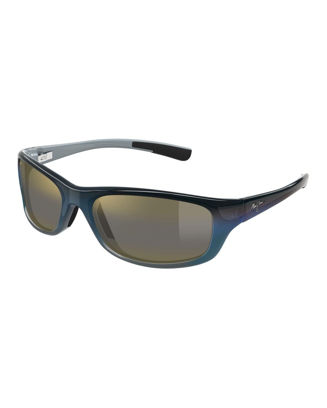 Maui Jim Black Mj0279S 001 Occhiali Da Sole Iniettato Bronzo Squadrata