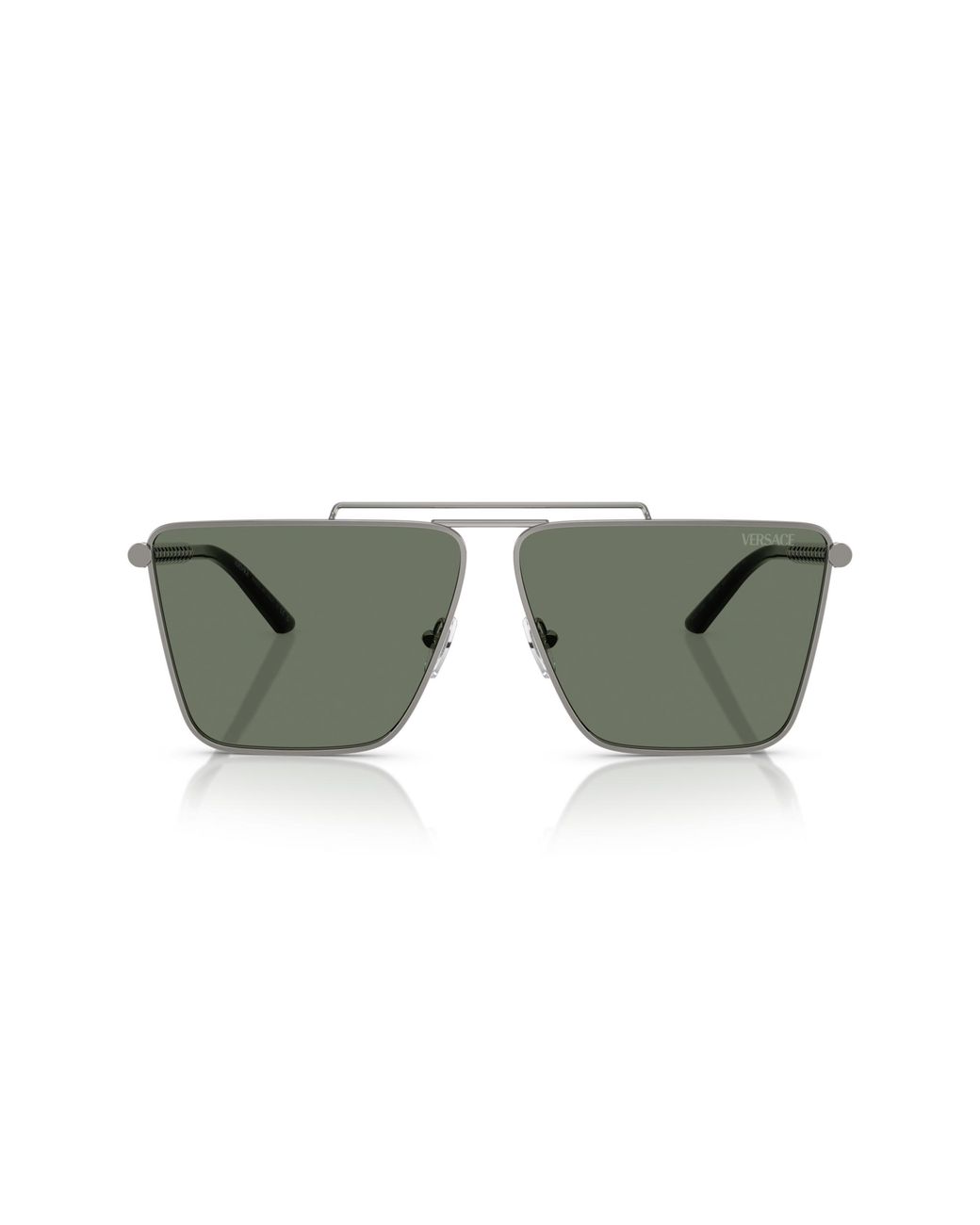 Versace Green Ve2266 10013H Sunglasses Metal Pillow Normal for men