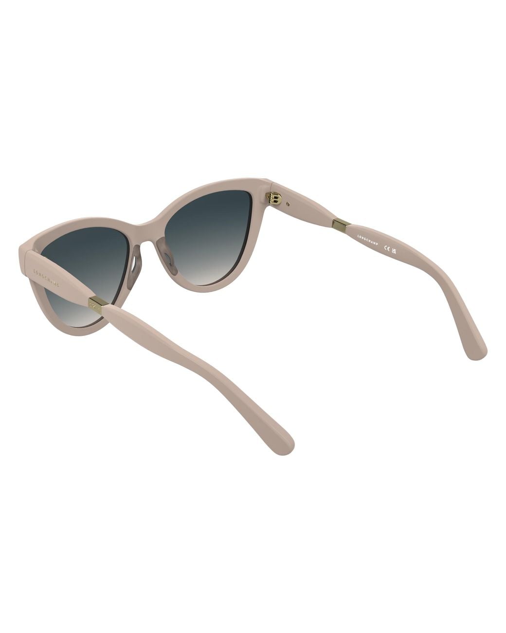 Longchamp Black Lo804S 610 Sunglasses Acetate Cat Eye Normal