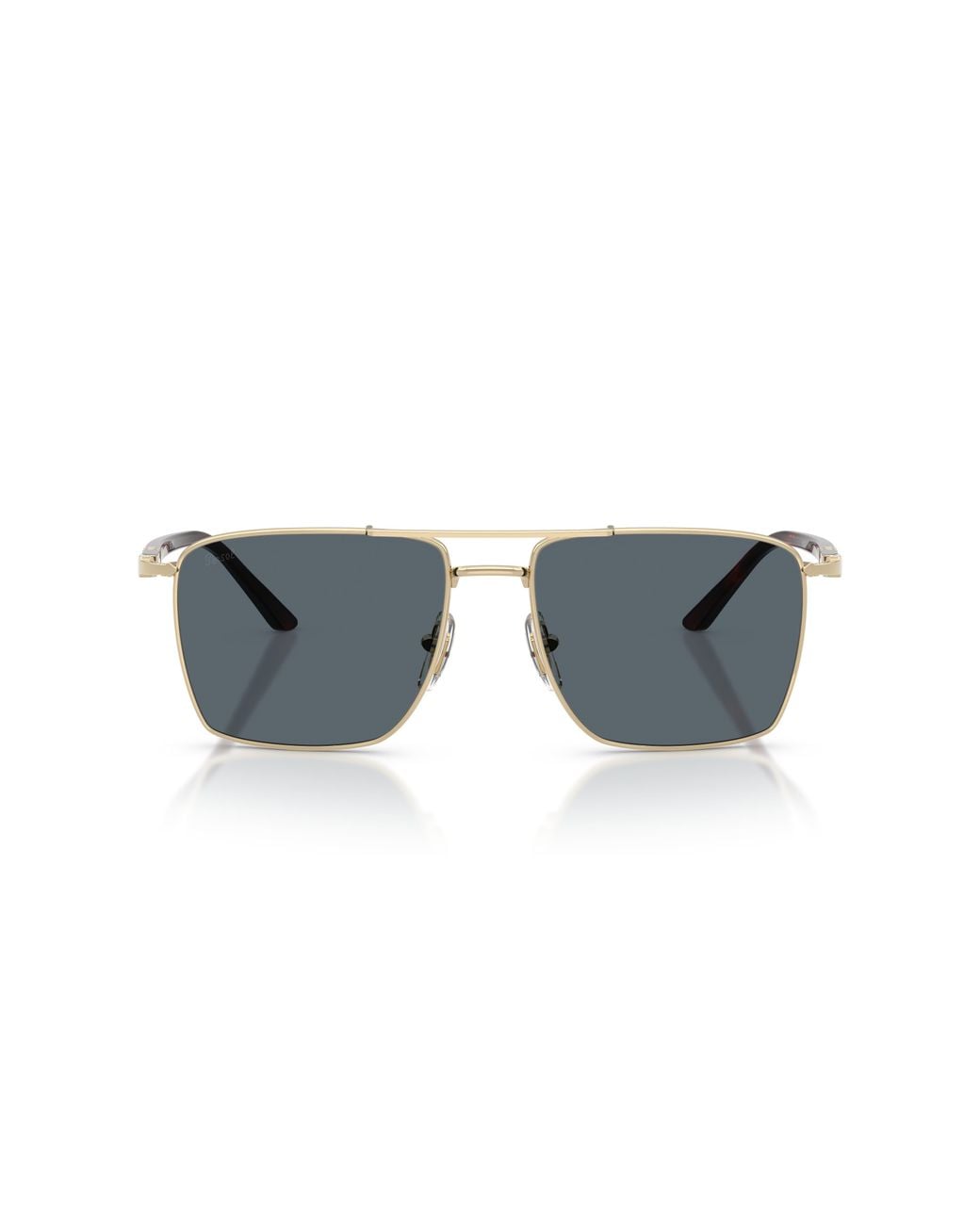 Persol Black Po1031S 1076R5 Sunglasses Steel Squared Normal