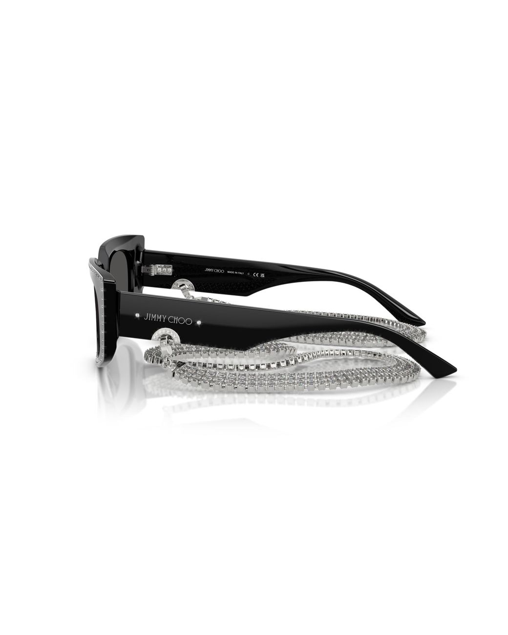 Jimmy Choo Black Jc5033B 500087 Sunglasses Acetate Cat Eye Normal