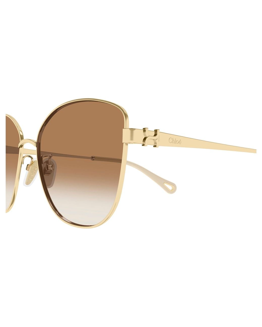 Chloé Black Ch0306Sk 004 Sunglasses Metal Squared