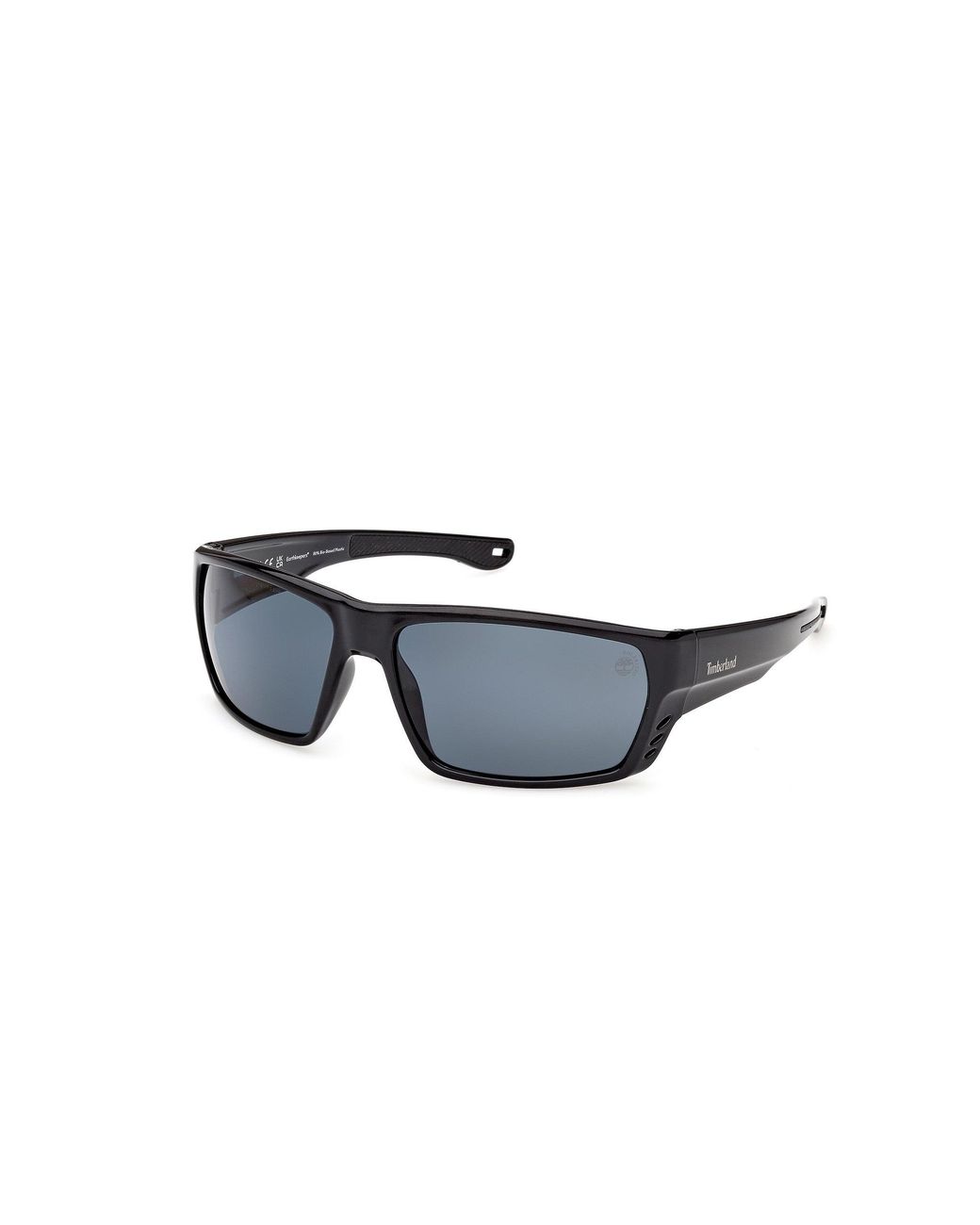 Timberland Black Tb00002 05D Sunglasses Injected Squared Polarized for men