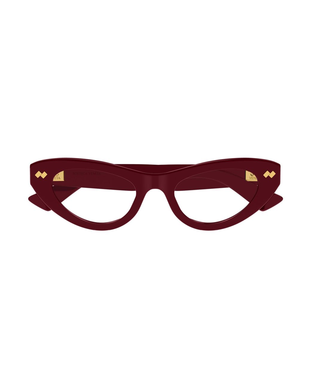 Bottega Veneta Black Bv1354O 004 Optical Frames Acetate Transparent Cat Eye