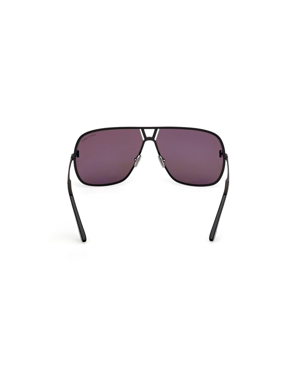Tom Ford Black Ft1204 Stavros 01A Sunglasses Metal Smoke Squared Normal for men