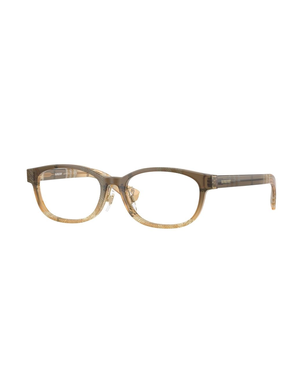 Burberry Black Be2447D 4201 Optical Frames Acetate Round Normal