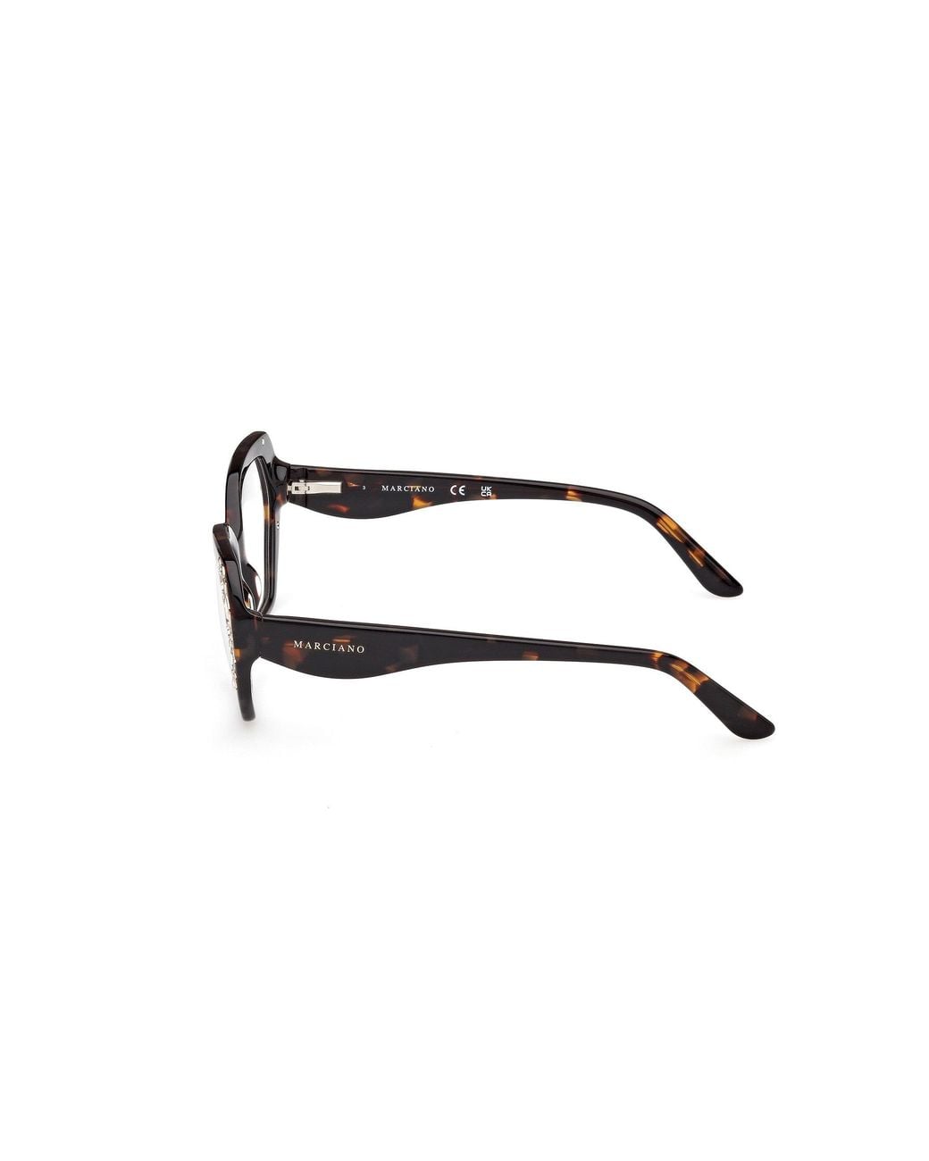 Guess Black Gm50039 052 Optical Frames Acetate Geometric Normal