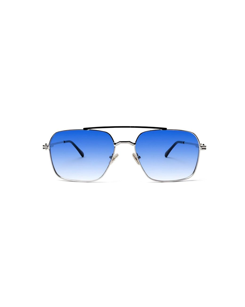 Xlab Blue Cefalonia Sunglasses Metal Light Squared Polarized
