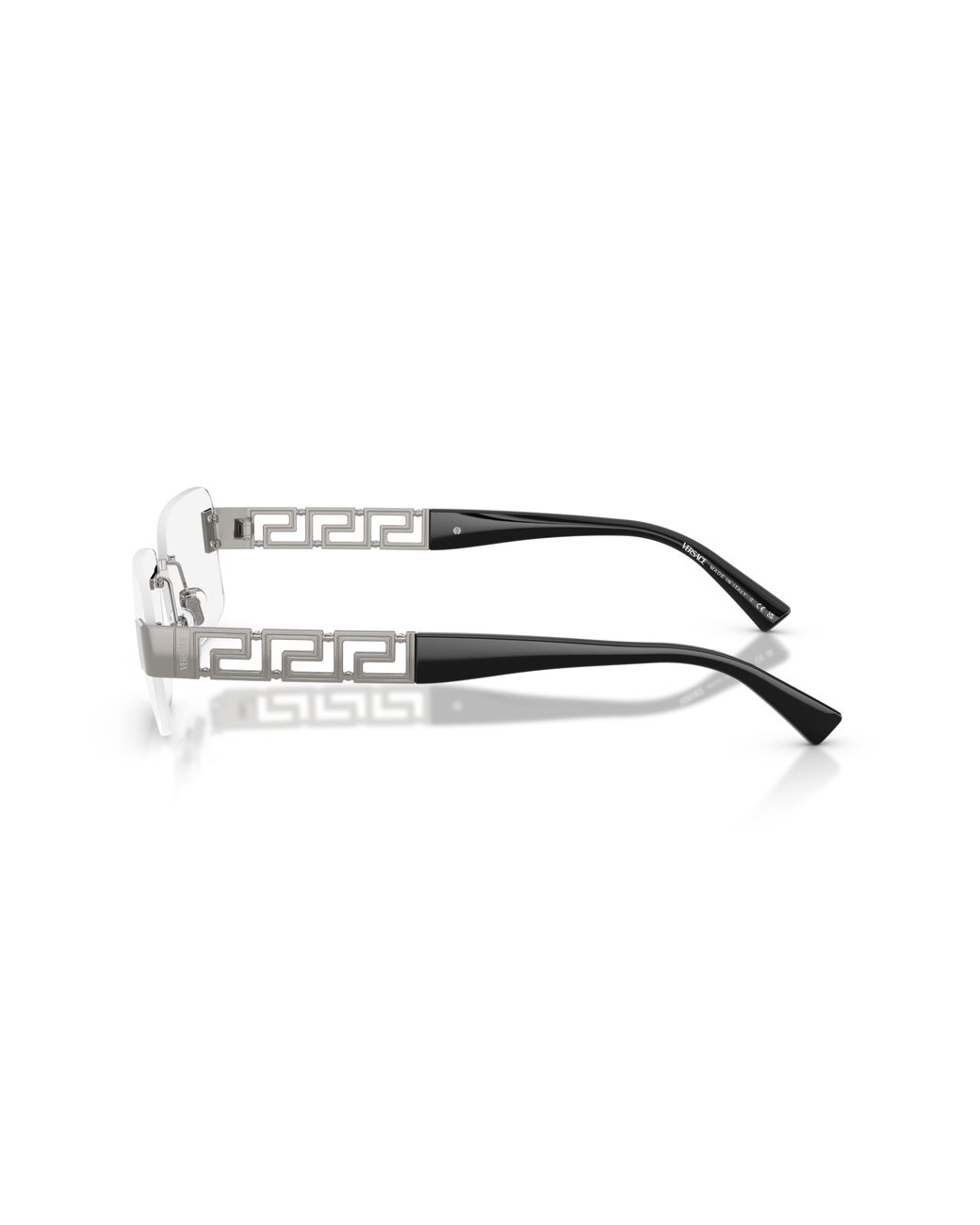Versace Black Ve1310 1001 Optical Frames Metal Pillow Normal for men