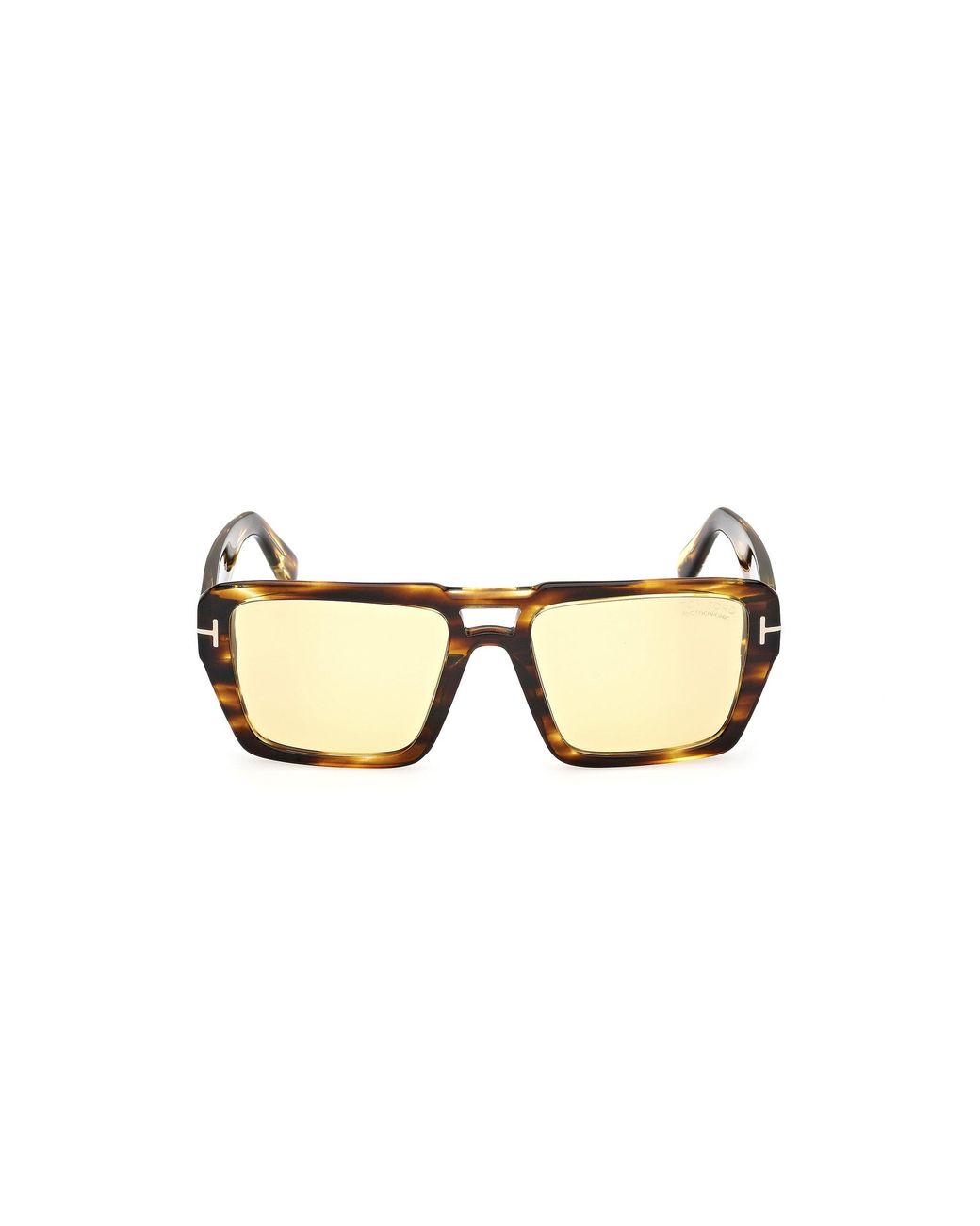 Tom Ford Black Ft1153 Redford 52E Sunglasses Acetate Squared Photochromatic for men