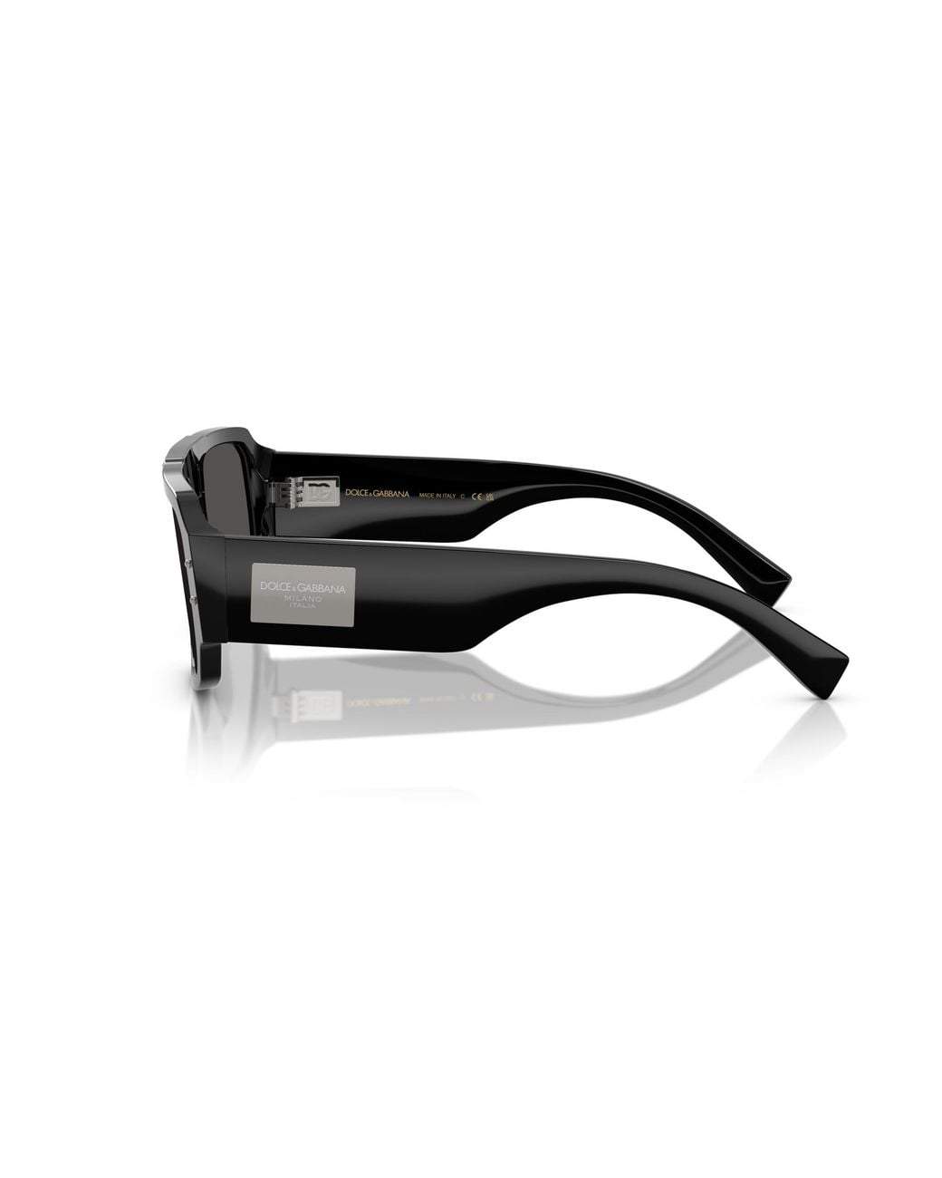 Dolce & Gabbana Black Dg4482 501/87 Sunglasses Acetate Pilot Normal for men