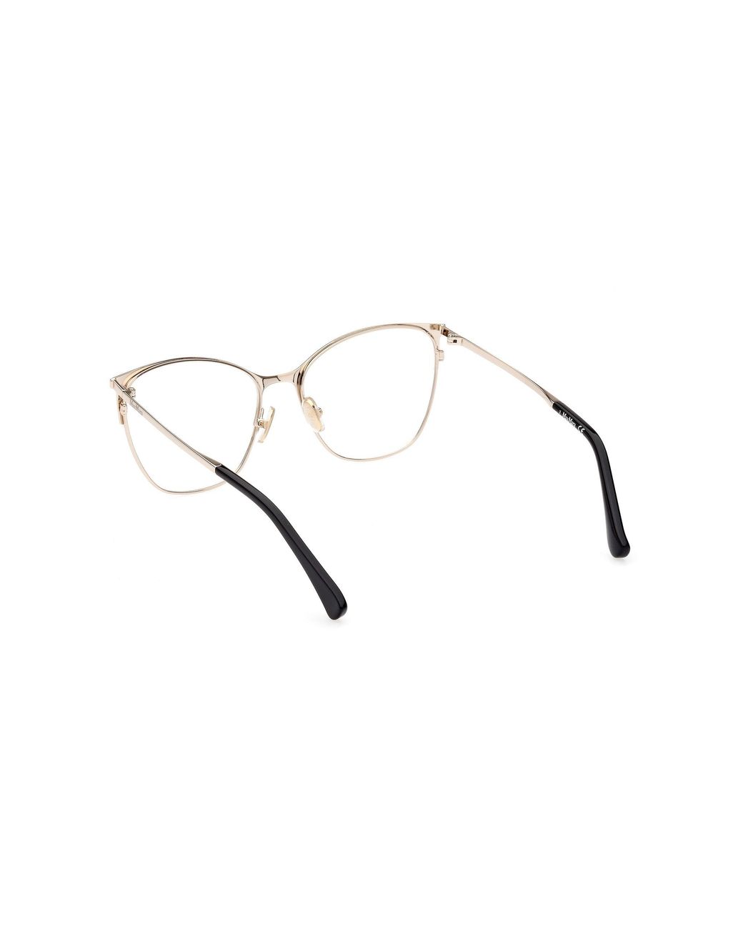 Max Mara Black Mm5104 005 Optical Frames Metal Cat Eye Normal