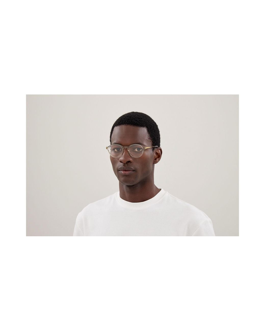 Gucci Black Gg2253O 004 Optical Frames Acetate Transparent Round for men